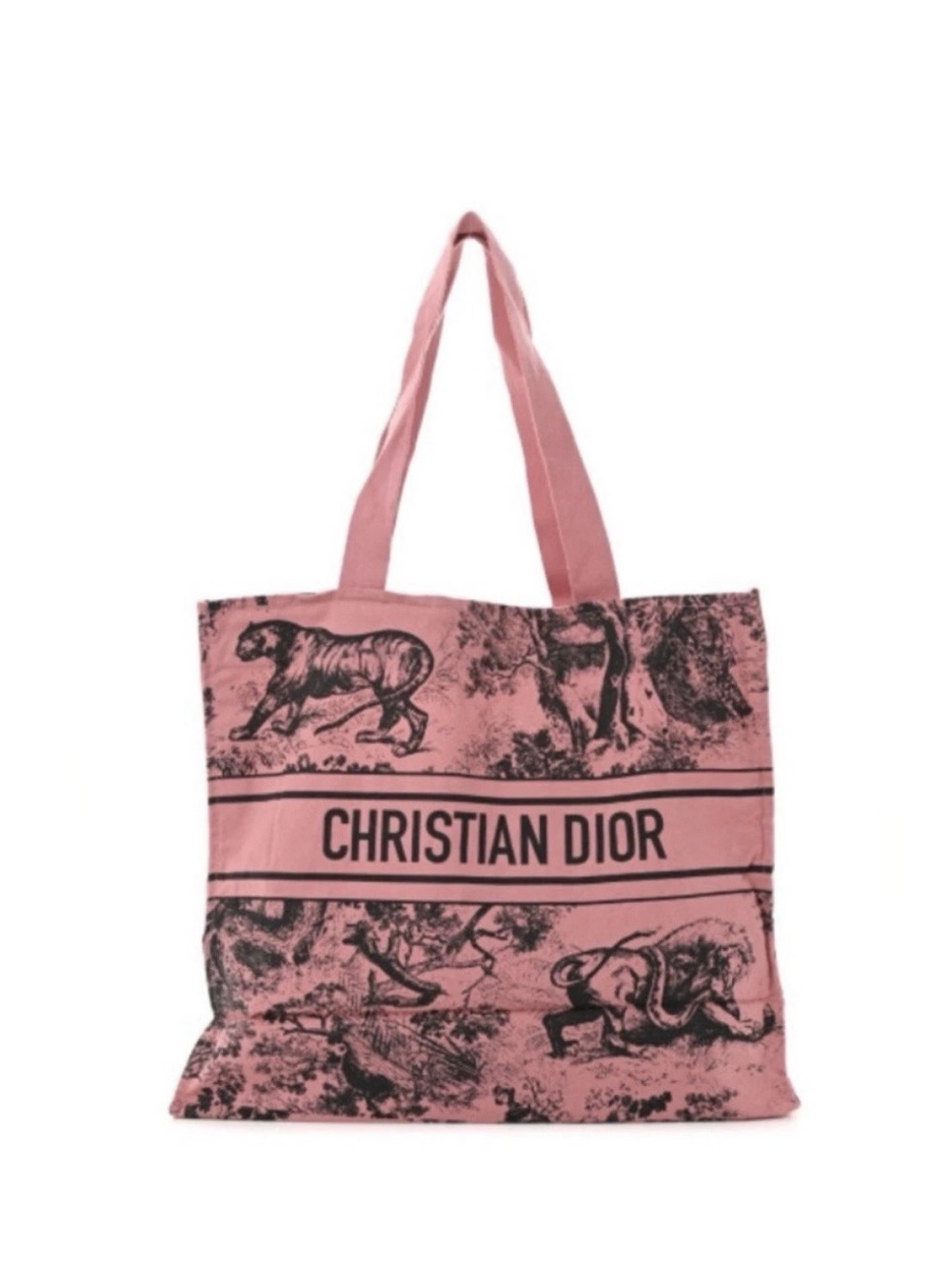 Pink DiorRiveria Toile de Jouy Tote